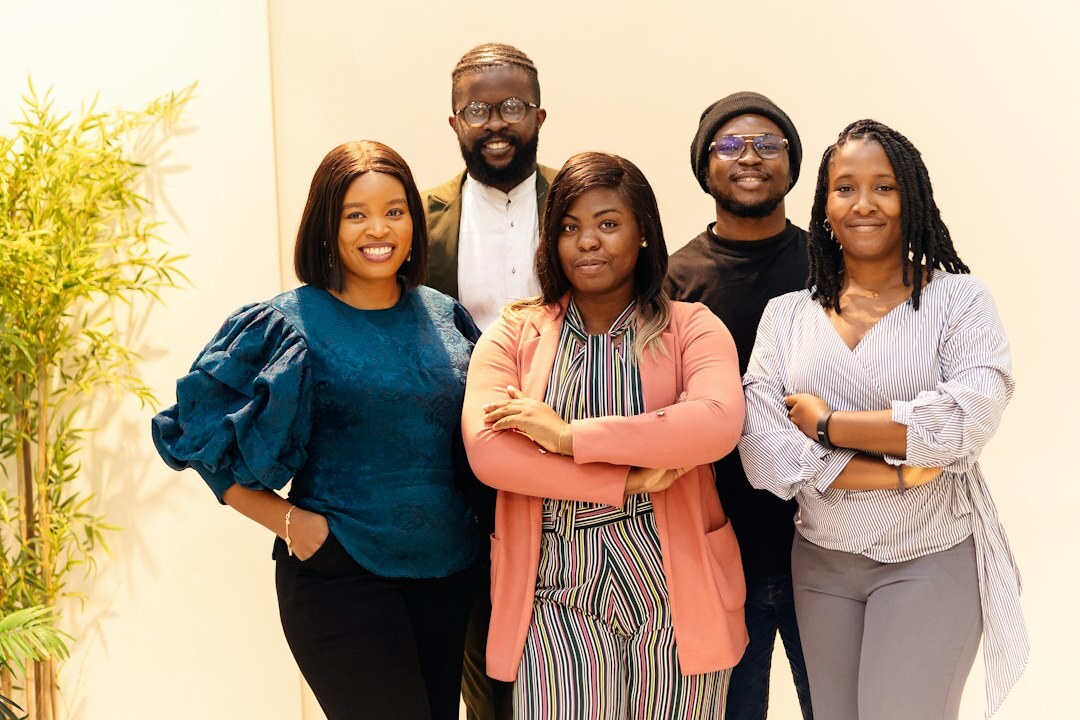 diverse group of professionals